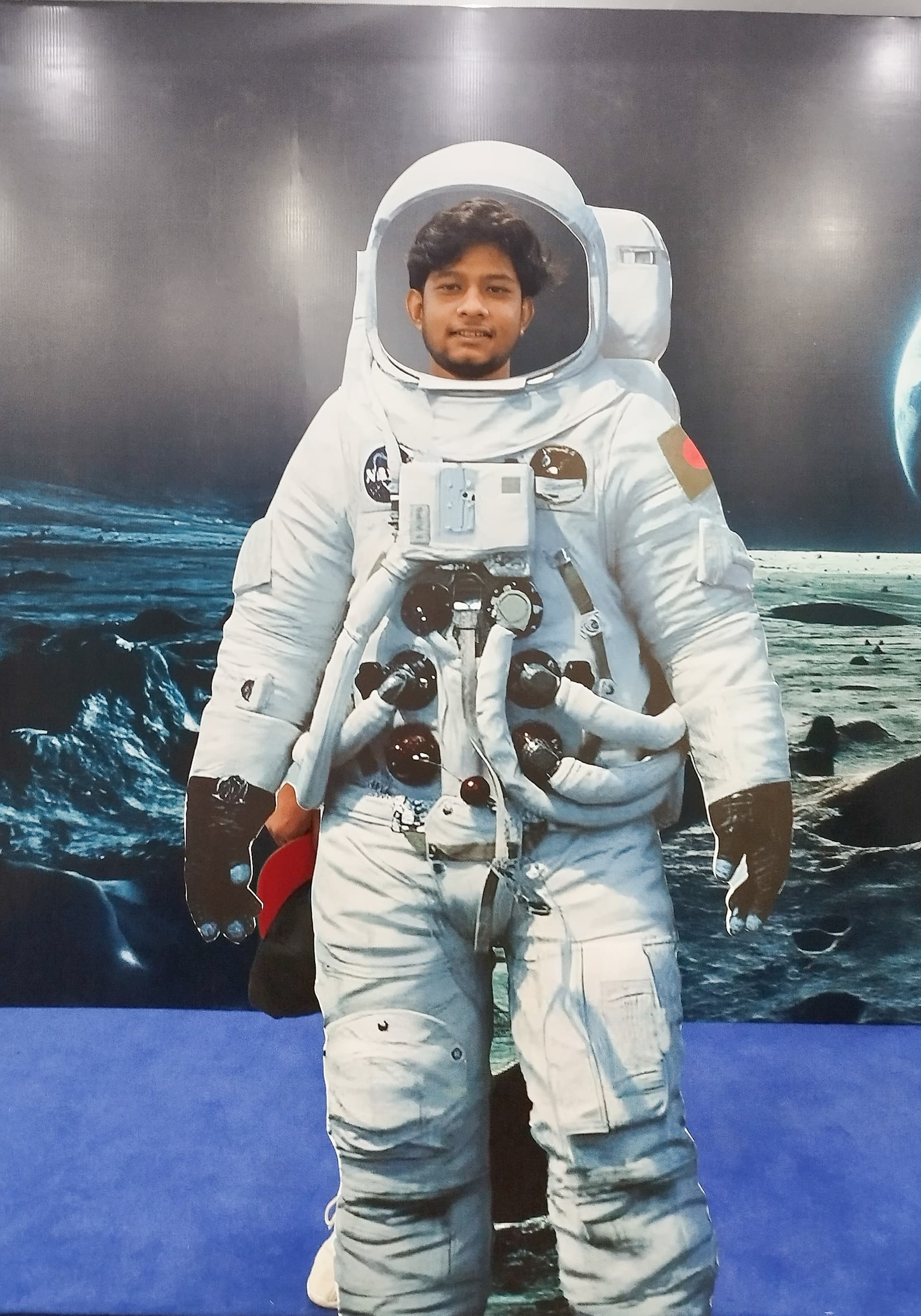Hurrah! I become astronaut